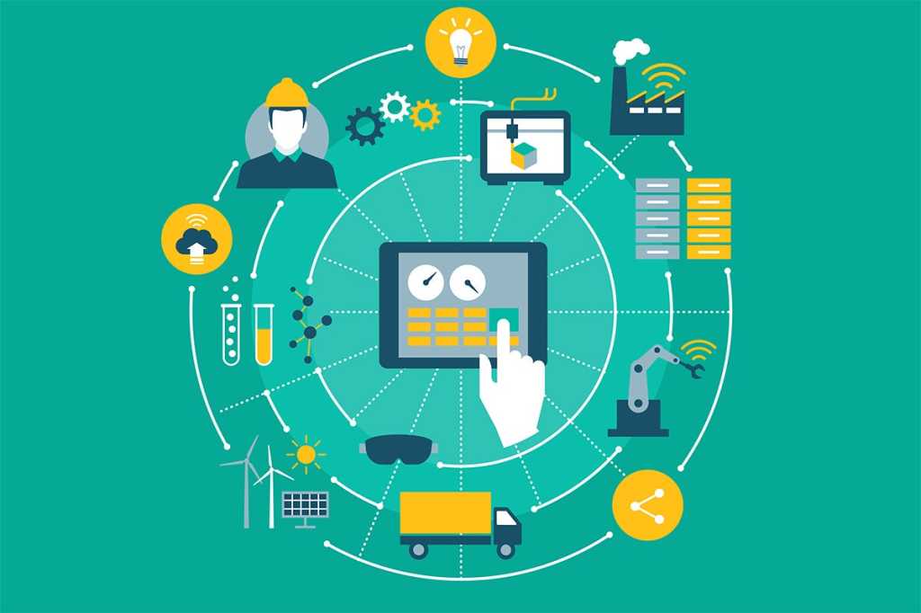 Industry 4.0 - network automation - IoT internet of things